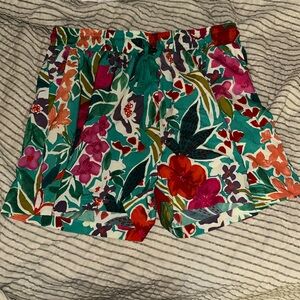 Cute floral shorts for summer